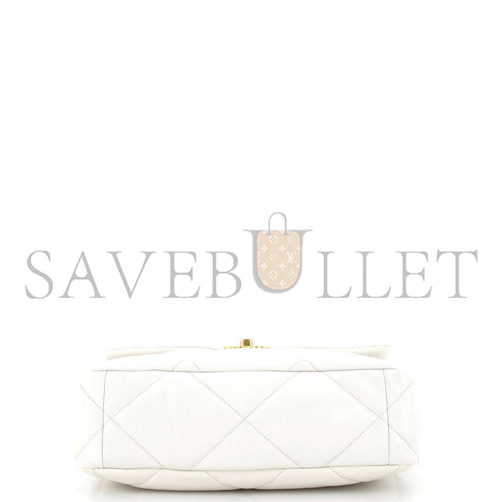 Ch*el master 19 flap bag quilted leather large (30*20*10cm)